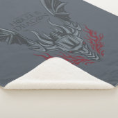 Couverture Sherpa HOUSE of the Dragon | Fire-Breathing Dragon Head (3/4)