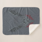 Couverture Sherpa HOUSE of the Dragon | Fire-Breathing Dragon Head (Devant (Horizontal))