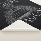 Couverture Sherpa HOUSE of the Dragon | Iron Throne Graphic (3/4)