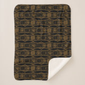 Couverture Sherpa HOUSE of the Dragon | Targaryen Stripe Pattern (Devant)