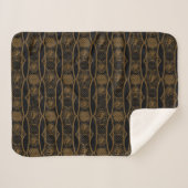 Couverture Sherpa HOUSE of the Dragon | Targaryen Stripe Pattern (Devant (Horizontal))