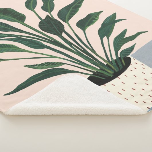Couverture Sherpa Houseplant (3/4)