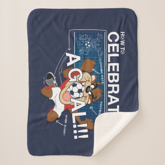 Couverture Sherpa How to Celebrate a Goal With TAZ™ (Devant)