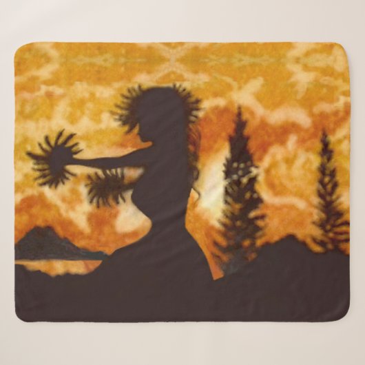 Couverture Sherpa Hula Dancer (Devant (Horizontal))