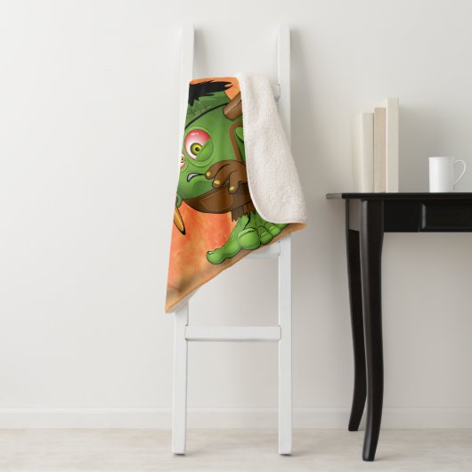 Couverture Sherpa Humorous Frankenstein (En situation)