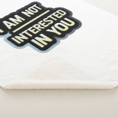 Couverture Sherpa I Am Not Interested In You Text – Bold Attitude (3/4)