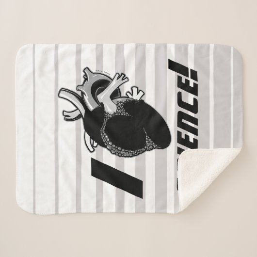 Couverture Sherpa I (Coeur anatomique) Science (Devant (Horizontal))