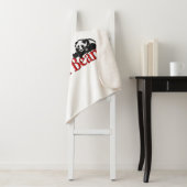 Couverture Sherpa I Heart Panda Bears (En situation)