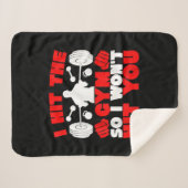 Couverture Sherpa I Hit The Gym (Devant (Horizontal))