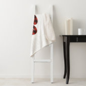 Couverture Sherpa I Love My Whippet Valentine Amoureux des chiens (En situation)