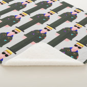 Couverture Sherpa Iceman – Patterned Sherpa Blanket (3/4)