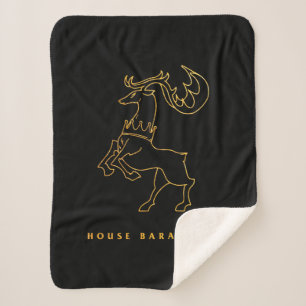 Couverture Sherpa Icône Baratheon Maison