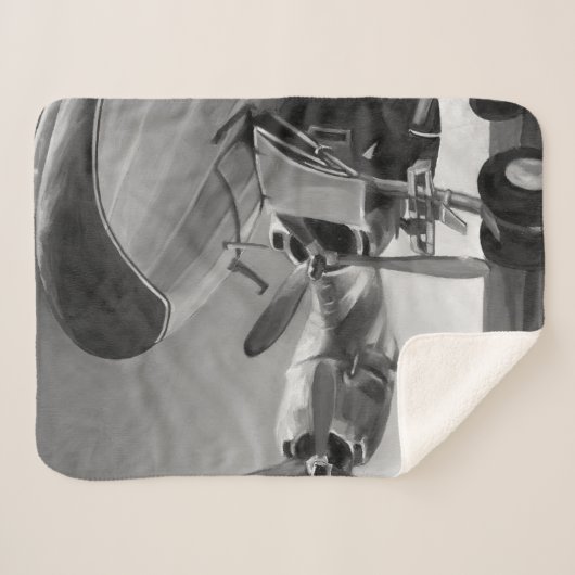 Couverture Sherpa Icône d'aviation (Devant (Horizontal))