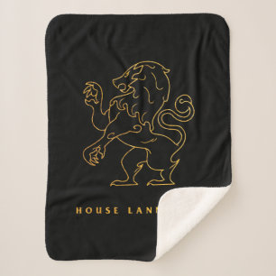 Couverture Sherpa Icône de la maison Lannister