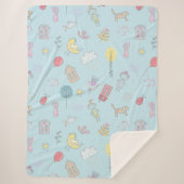 Couverture Sherpa ID360 de l'ensemble mignon tiré à la main (Devant)