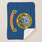 Couverture Sherpa Idaho State Flag (Devant)