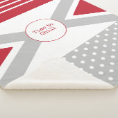 Couverture Sherpa Il est temps de refroidir rouge et gris (3/4)