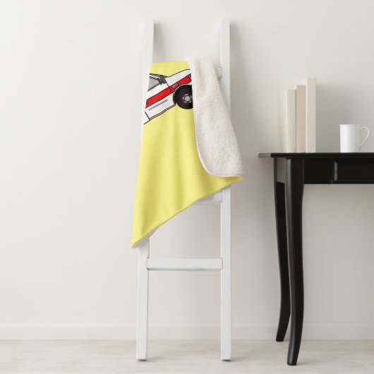 Couverture Sherpa Illustration d'ambulance (En situation)