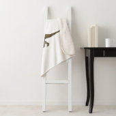 Couverture Sherpa Illustration d'Ankylosaurus (En situation)