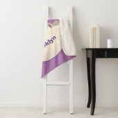 Couverture Sherpa Illustration d'autruche pour bébé à couver mignon (En situation)