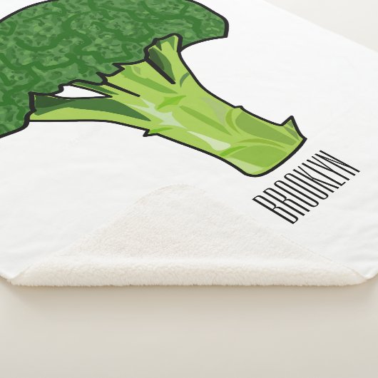 Couverture Sherpa Illustration de Broccoli (3/4)