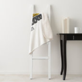 Couverture Sherpa Illustration de camion de grue (En situation)