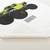 Couverture Sherpa Illustration de camion monstre (3/4)