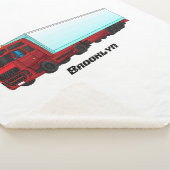 Couverture Sherpa Illustration de camion roumain (3/4)