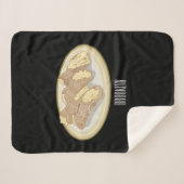 Couverture Sherpa Illustration de Cannoli (Devant (Horizontal))