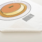 Couverture Sherpa Illustration de caramel de crème (3/4)