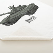 Couverture Sherpa Illustration de caricature de réservoir (3/4)