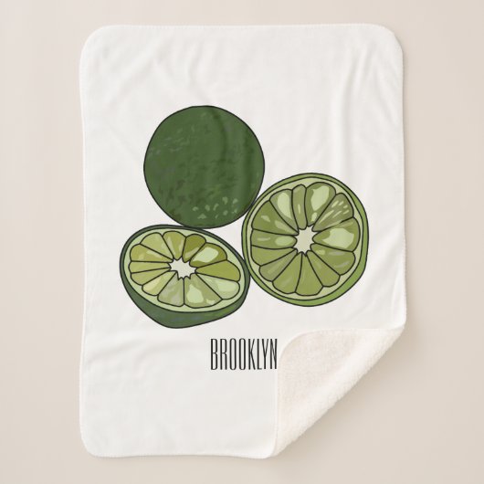 Couverture Sherpa Illustration de chaux Kaffir (Devant)