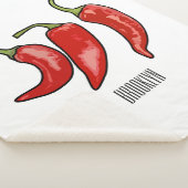 Couverture Sherpa Illustration de chili (3/4)