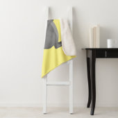 Couverture Sherpa Illustration de chinchilla gris mignon (En situation)