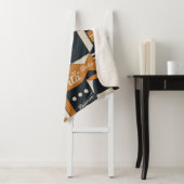 Couverture Sherpa illustration de conception transparente motif arge (En situation)