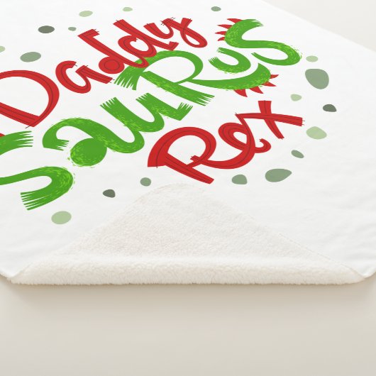 Couverture Sherpa Illustration de Daddy Saurus Rex (3/4)