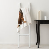 Couverture Sherpa Illustration de dessin animé autour du vautour (En situation)