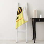 Couverture Sherpa Illustration de dessin animé d'abeilles joyeux (En situation)