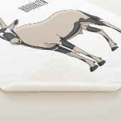 Couverture Sherpa Illustration de dessin animé Oryx (3/4)