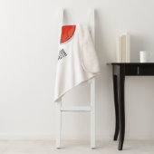 Couverture Sherpa Illustration de dessin sur la tomate (En situation)