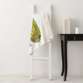 Couverture Sherpa Illustration de dessin sur le maïs (En situation)