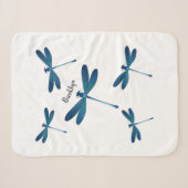 Couverture Sherpa Illustration de dragonfly (Devant (Horizontal))