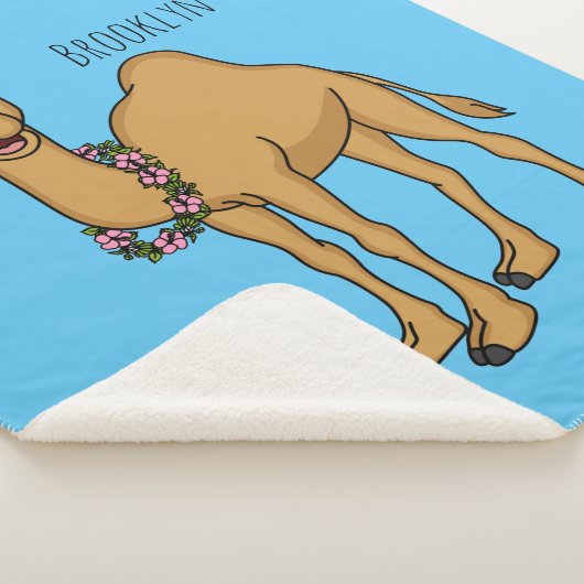 Couverture Sherpa Illustration de dromadaire (3/4)