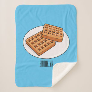 Couverture Sherpa Illustration de gaufre