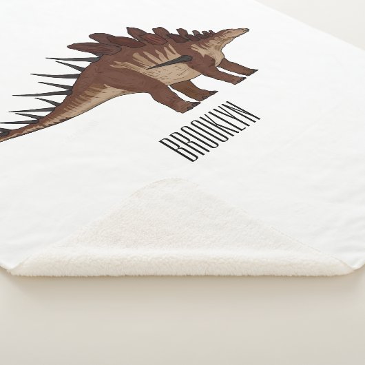 Couverture Sherpa Illustration de Kentrosaurus (3/4)