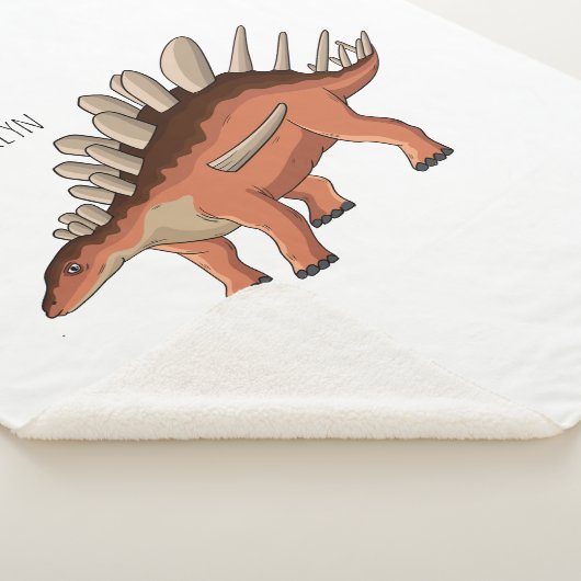 Couverture Sherpa Illustration de Kentrosaurus (3/4)