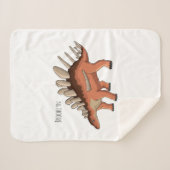 Couverture Sherpa Illustration de Kentrosaurus (Devant (Horizontal))