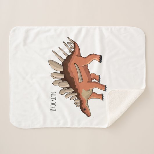 Couverture Sherpa Illustration de Kentrosaurus (Devant (Horizontal))