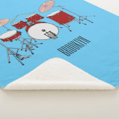 Couverture Sherpa Illustration de kit de batterie (3/4)