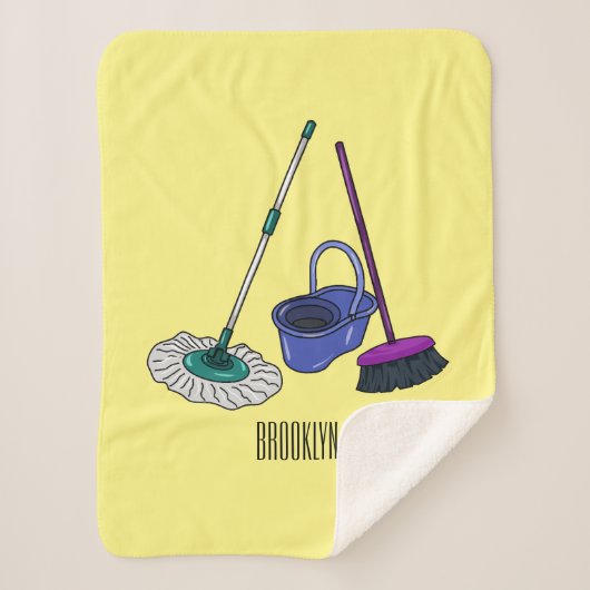 Couverture Sherpa Illustration de la bande dessinée Broom & mop (Devant)